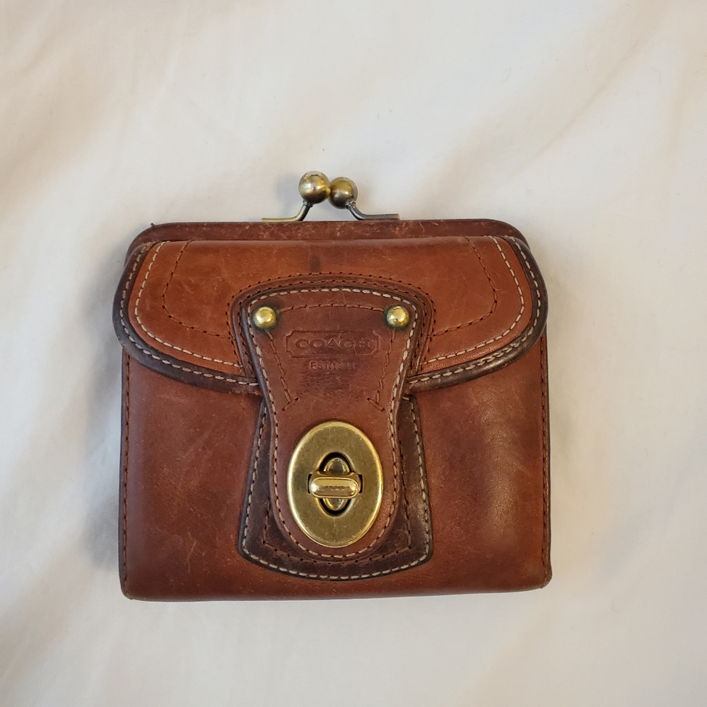 Coach Legacy Turnlock Wallet